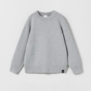 Boys Gray knit Sweater